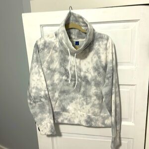 Fleece high neck sweatshirt!